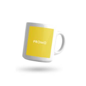 Yellow Branded Cup